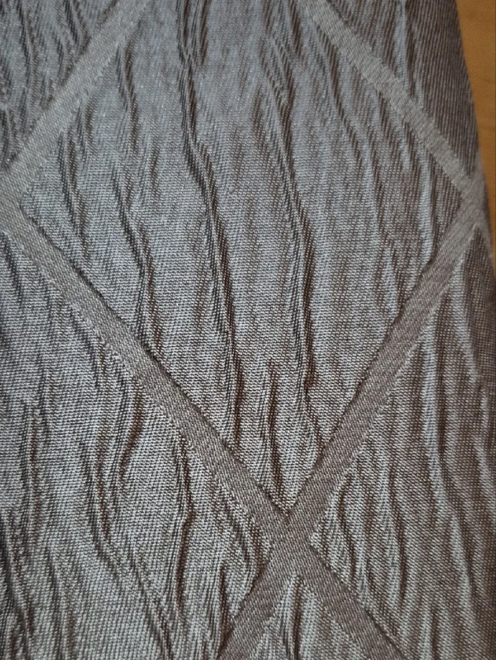 Eclipse Textured Diamond Blackout Curtain Panel Pair